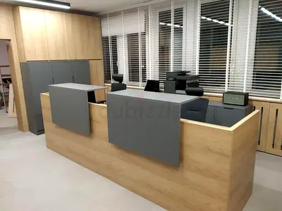 Luxury Office Reception Desk custom made