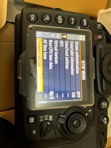 Nikon D700 with battery grip with shutter count less than 12k