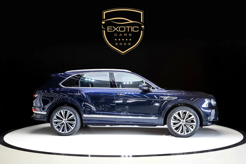 WARRANTY JAN 2026 | BENTAYGA | V8 | BLUE/GREY | REAR TABLES | PANORAMIC ROOF63176620081921112
