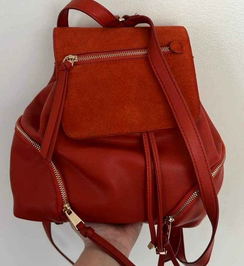 Backpack pure leather ZARA. New63240639848449112