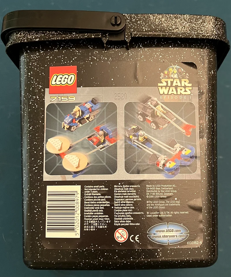 LEGO Star Wars Storage Bucket - 7662 Perfect for Builders!63227281198339112