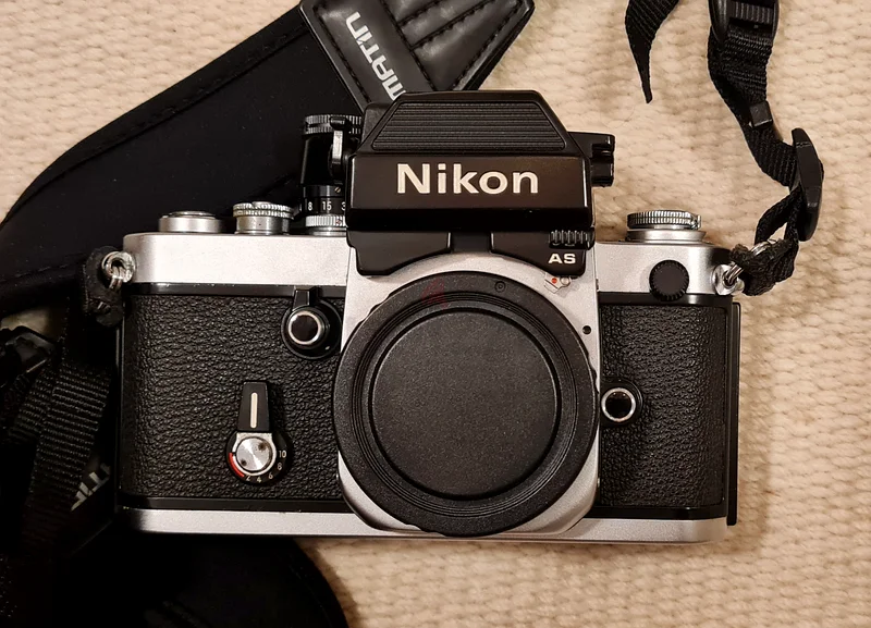 نيكون F2 AS + نيكور F1.8632341260755221123