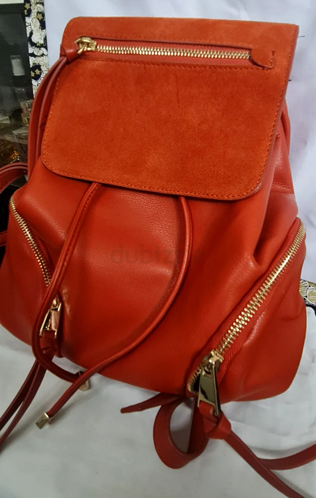 Backpack pure leather ZARA. New63240639848449113