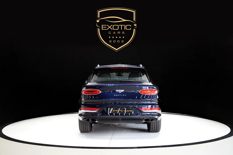 WARRANTY JAN 2026 | BENTAYGA | V8 | BLUE/GREY | REAR TABLES | PANORAMIC ROOF63176620081921114