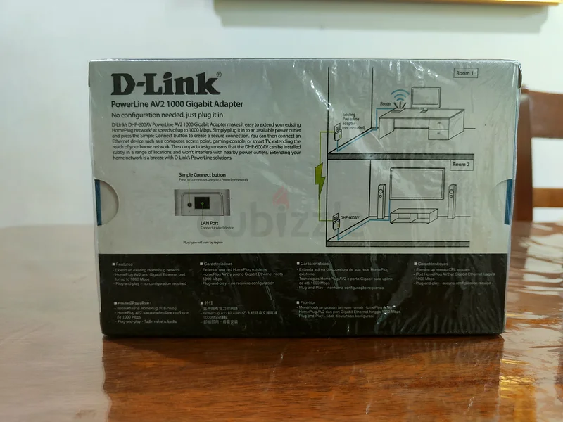 محول D-Link باورلاين AV2 1000 جيجابت63255525307266111