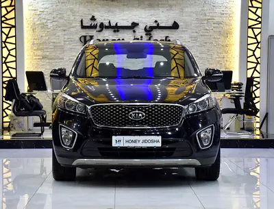 EXCELLENT DEAL for our KIA Sorento AWD V6 ( 2016 Model ) in Black Color GCC Specs