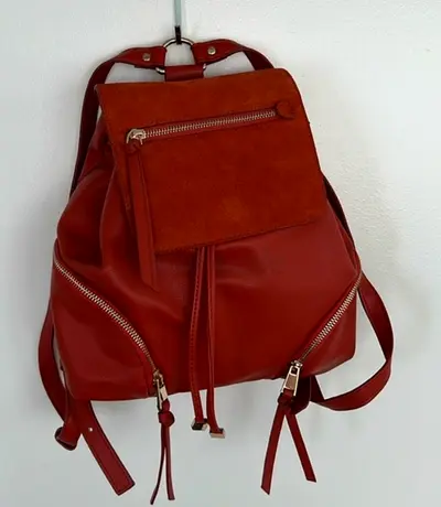 Backpack pure leather ZARA. New
