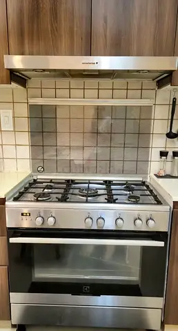Electrolux 90x60cm Freestanding Cooker, Gas Cooking Range with 5 Burners  Electric Oven with XXL