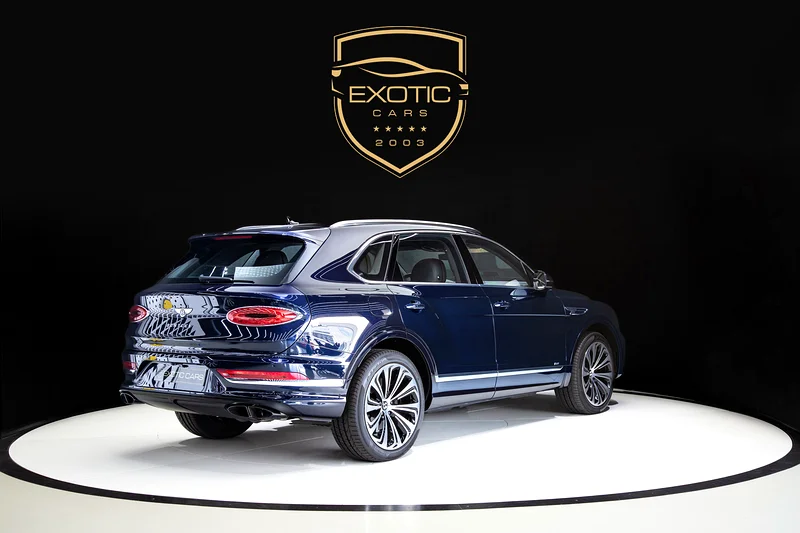 WARRANTY JAN 2026 | BENTAYGA | V8 | BLUE/GREY | REAR TABLES | PANORAMIC ROOF63176620081921113