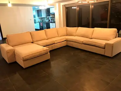 IKEA kivik U shape sofa Beige Excellent Condition