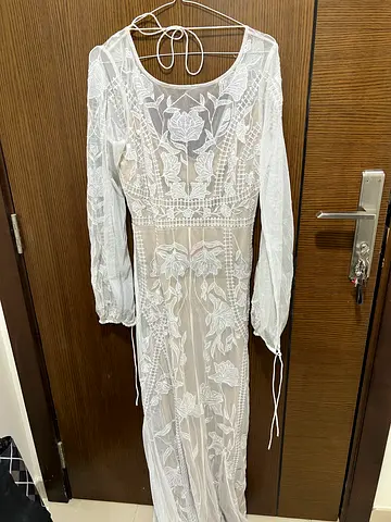 Coast white dress uk 10