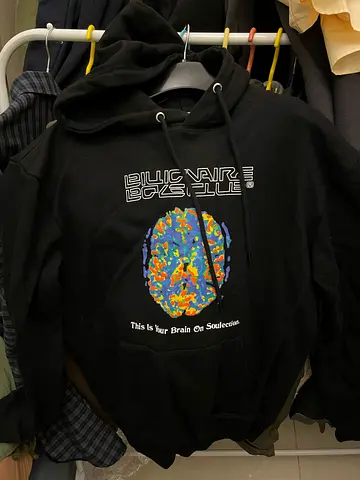 Billionaire Boys Club Stylish Hoodie - Your Brain on Soulection!Size-S