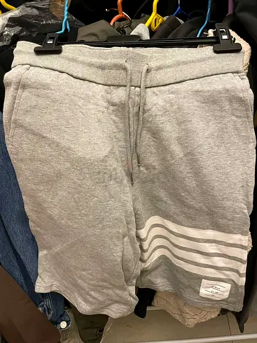 Stylish Thom Browne Stripe Pattern Sweatshirt - Perfect for Casual Outings!Size-2