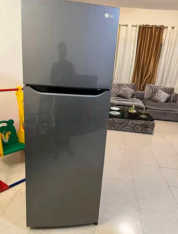 LG Top Mount Refrigerator 333‎ Litres GN-B402SQCB, Smart Inverter Compressor, Multi Air Flow, Smart