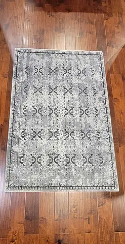 Turkish machine made rugs in traditional grey color rug 2x3 meter very soft and good thickness rug