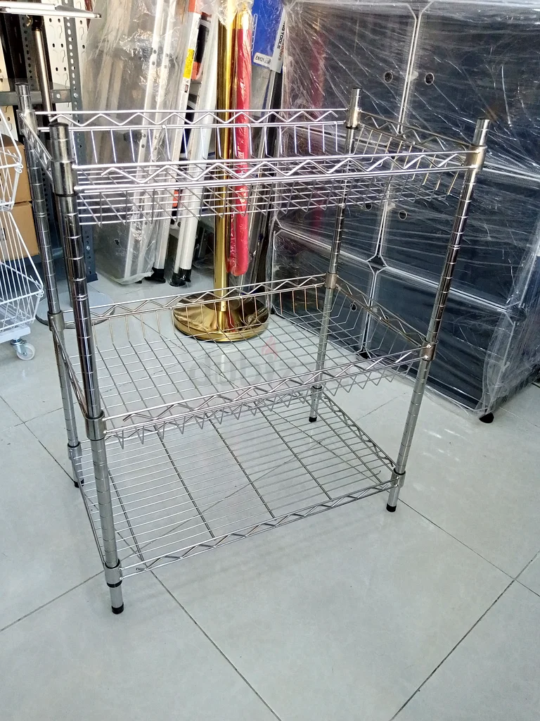 Steel shelf with 3 level632576325328661119