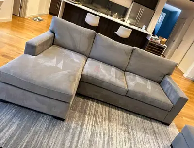 Crate and barrel Axis L shape sofa Amazing condition