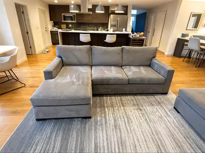 Crate and barrel Axis L shape sofa Like a brand new