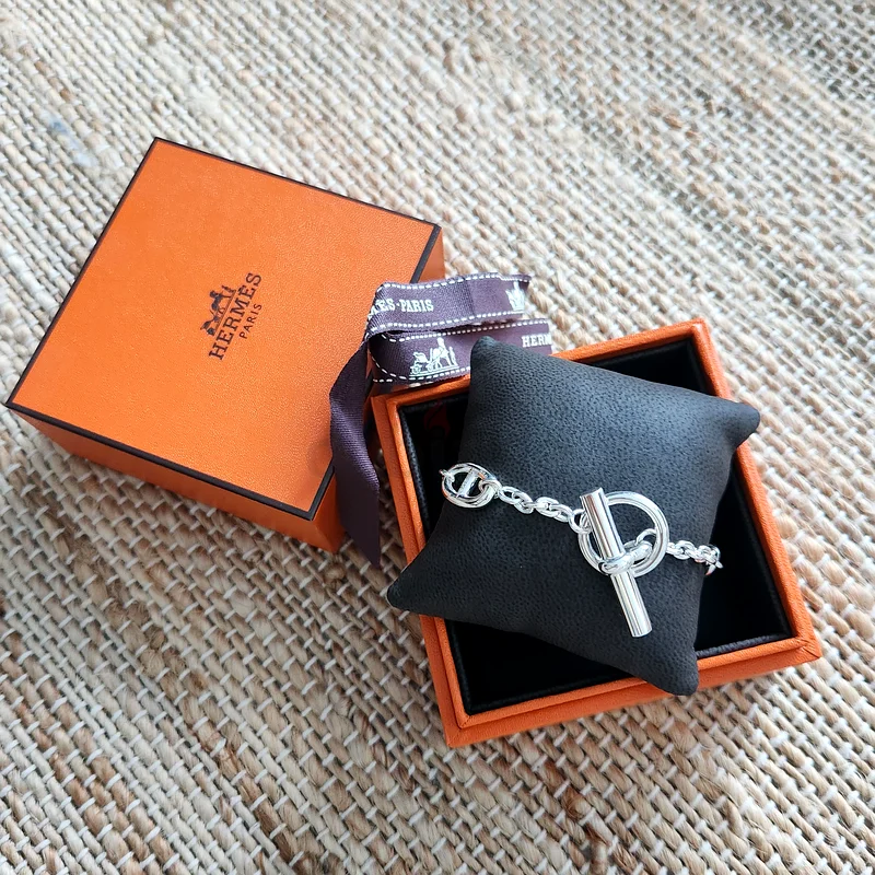 Hermes Farandole Silver Bracelet Brand New63232651416322112