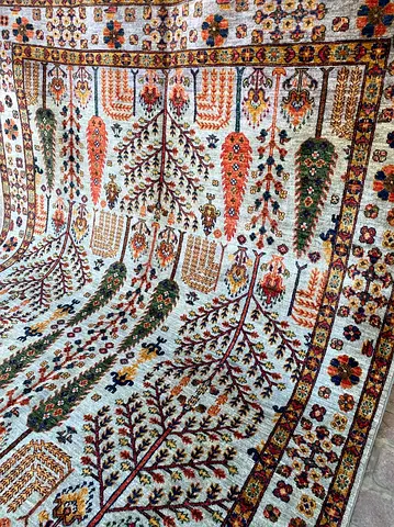 3x2m | New Handknotted Bakshaish Light Grey Carpet Fine Quality