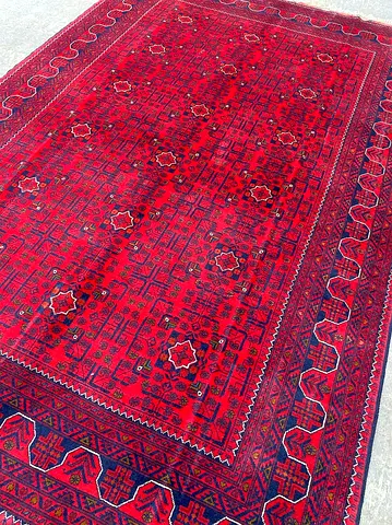 3x2m | new Handknotted Fine Turkmen Biljik Carpet