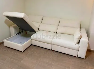 IKEA Eskilstuna L shape sofa bed Beieg like a brand new
