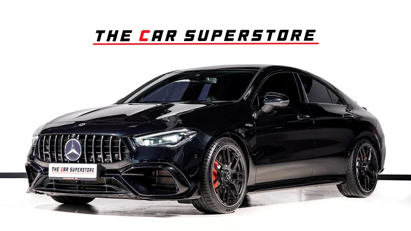 2020-MERCEDES BENZ CLA 45S AMG-GCC-AERO STYLING KIT-SERVICE HISTORY63163857732353113
