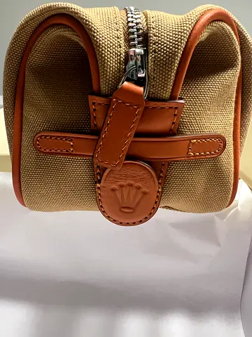 Rolex Voyager Canvas Collection Travel Utility Pouch - AD VVIP Gift