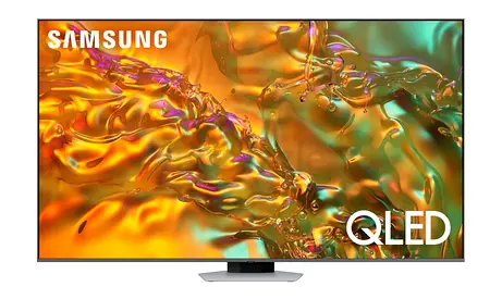 Smart TV, QLED, Q80D, 65 Inch, 2024, International Version NQ4 AI Gen2 Processor,  4K AI Upscaling,