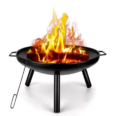 OUTDOOR CAMPING FIRE Pit Include grill grate