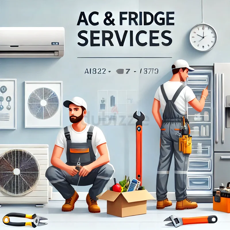 Air Conditioning Repair and Refrigerator Repair Services.63221354863617111
