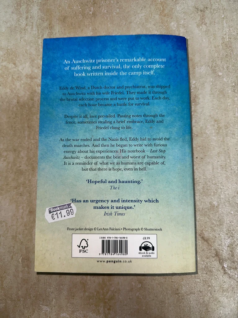كتاب - آخر محطة أوشفيتز63225345623170111