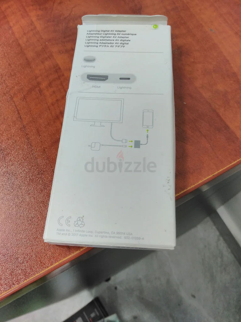 APPLE LIGHTNING TO DIGITAL AV ADAPTER (MD826AM/A) WHITE63222842936065112