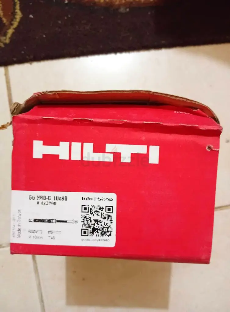 hilty Frame Anchor, HRD-C, Pack=100