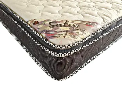 Top pillow spring mattress