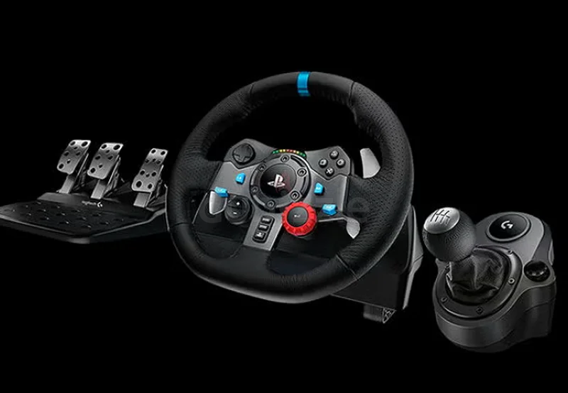 G29 DRIVING FORCE RACING WHEEL AND FLOOR PEDALSFOR PS5, PS4,PS3 AND PC - BLACK63201682410881113