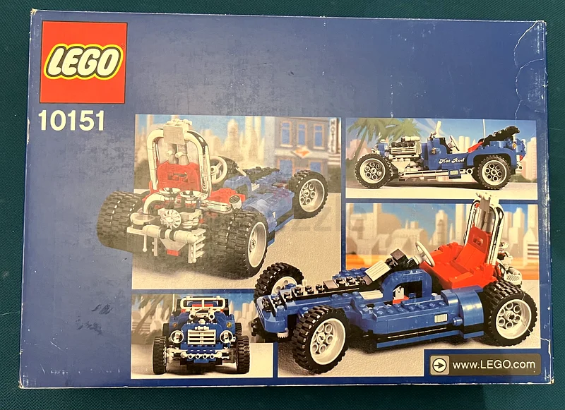 LEGO Legend 10151 Hot Rod Vintage Building Set dubizzle
