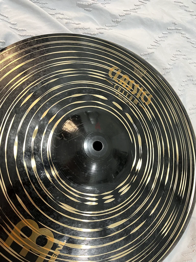 Meinl Classics Custom “Dark” 14” Hi-Hats63231196637955114