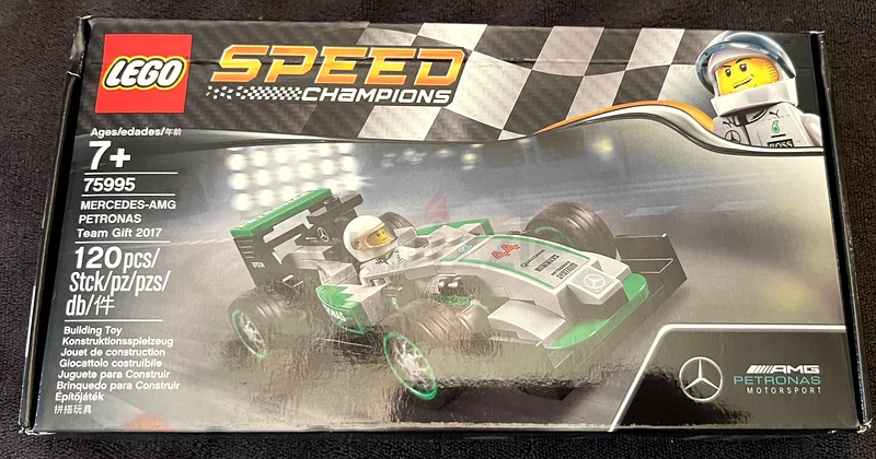 LEGO Speed Champions Mercedes-AMG Petronas Building Brilliance