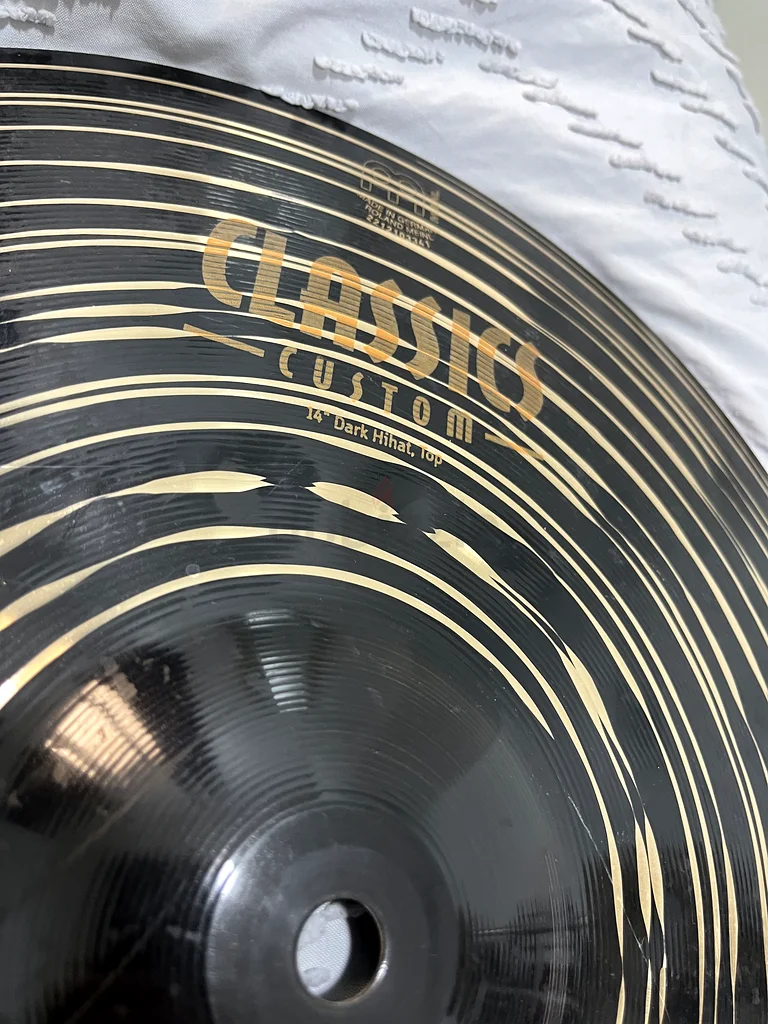 Meinl Classics Custom “Dark” 14” Hi-Hats63231196637955112