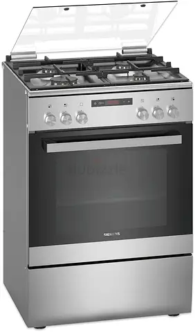 Siemens IQ300 Free Standing 66L Gas Cooker, 60cm Cooker, Gas Cooktop Cooker, German Engineering