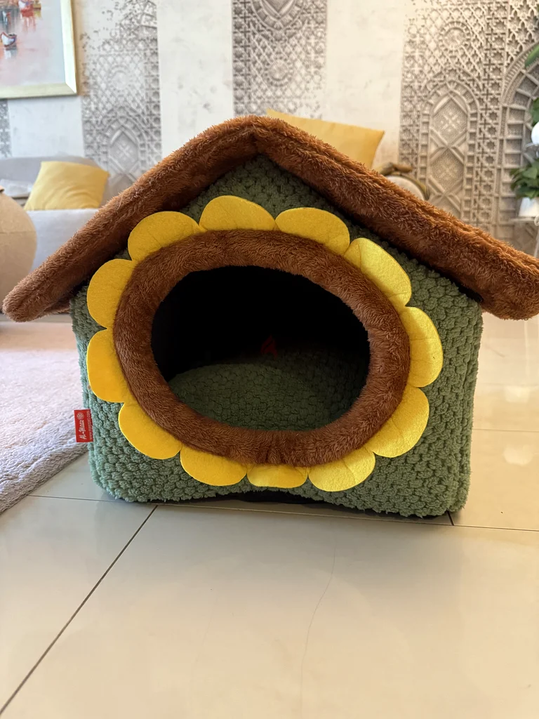 Cute Sunflower Cat House63233645225473111