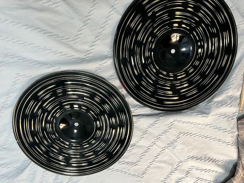 Meinl Classics Custom “Dark” 14” Hi-Hats63231196637955113