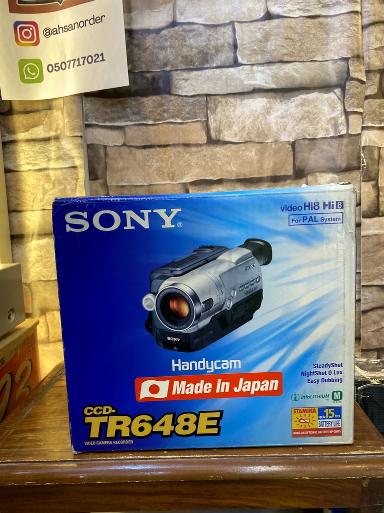 video camera sony hi8 (new) كميرا سوني شريط مع ريموت63202683343875112