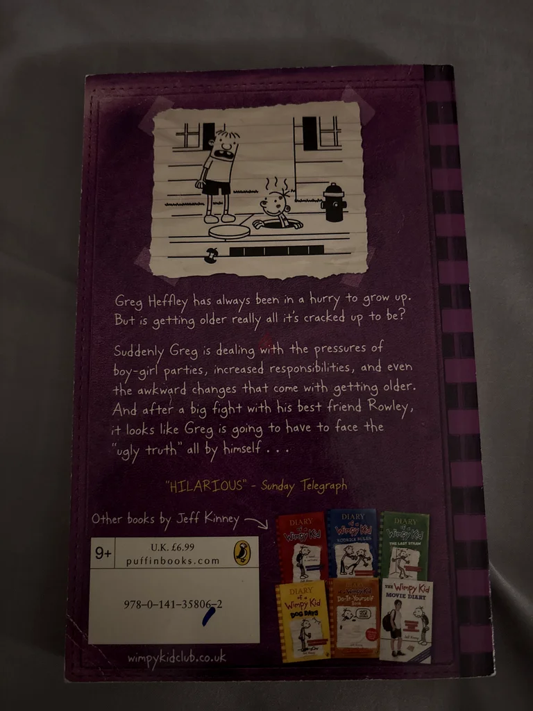 diary of a wimpy kid ugly truth63195113329410111