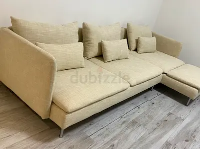 Selling ikea soderhamn L shape Sofa Beieg
