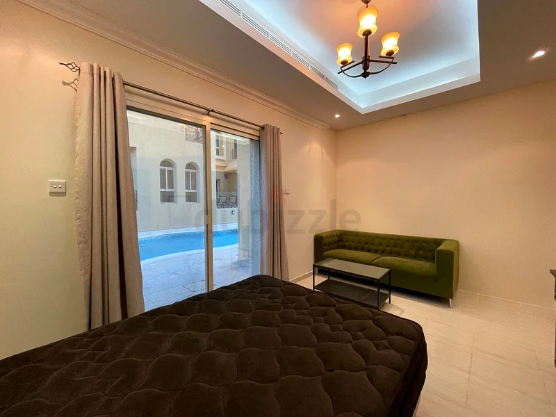 Clean, Elegant, Furnished, Master Villa Room in Mirdif - All Included63797494132611110