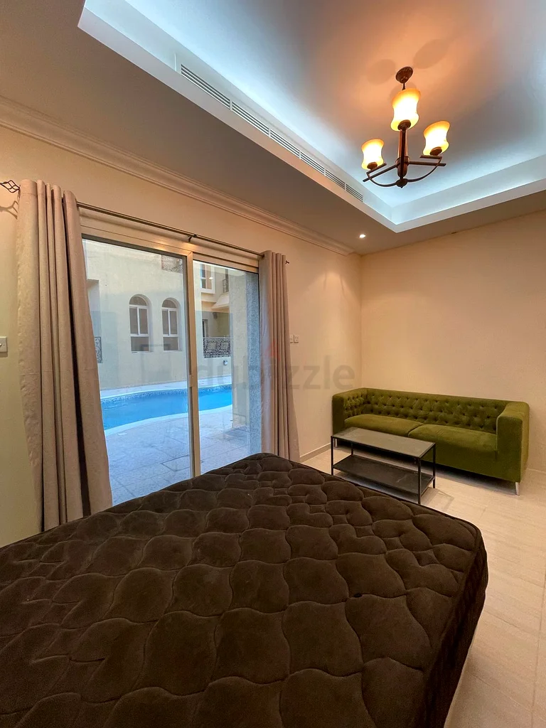 Clean, Elegant, Furnished, Master Villa Room in Mirdif - All Included63797494132611111