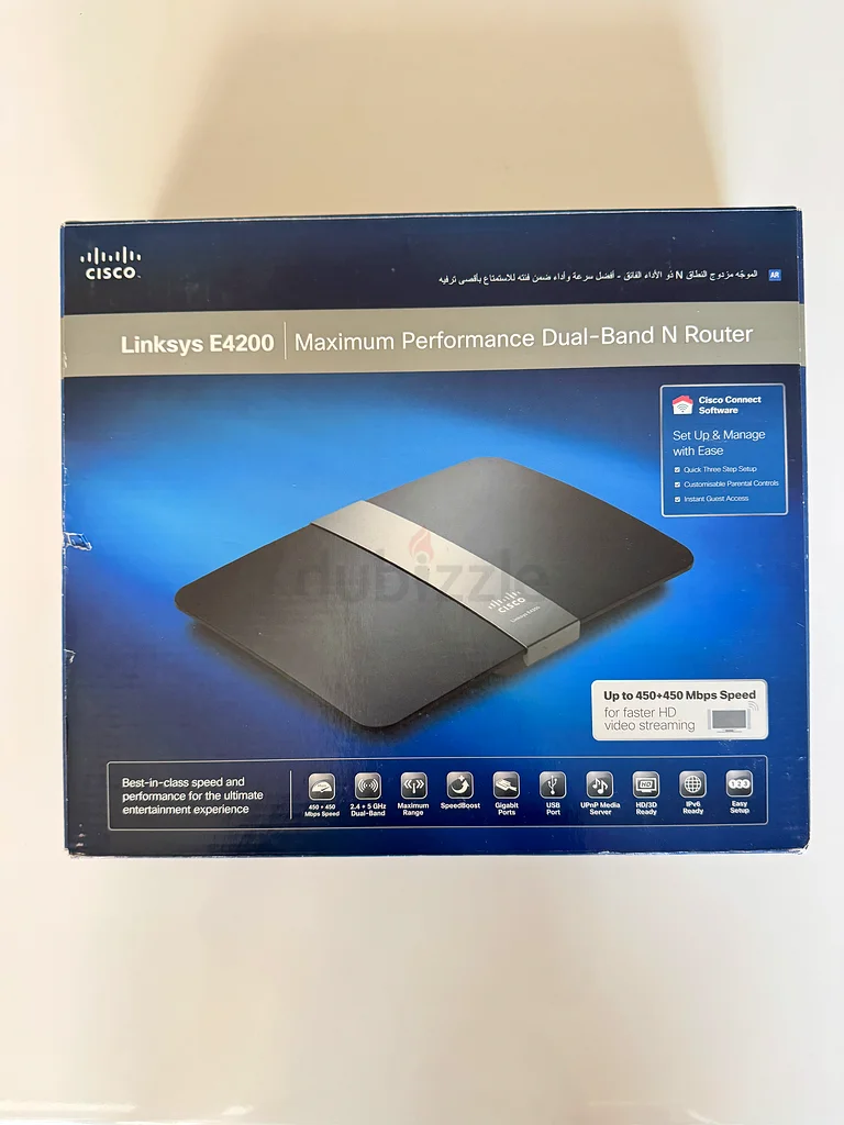 LINKSYS E4200 Maximum Performance DualBand N Router
