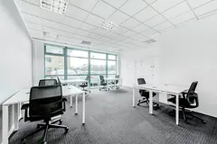Move into ready-to-use open office space for rent for 15 persons in Sharjah, Sahara Healthcare City